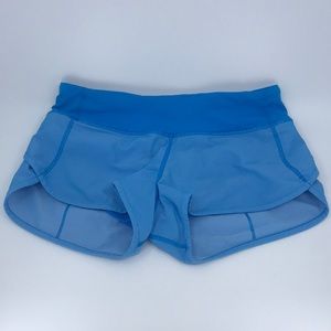 Blue lulu lemon shorts